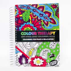 Colour therapy -A5 na sprężynie, 80 niesamowitych projektów - 1