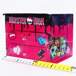 MONSTER HIGH -SZKATUŁKA Z LUSTERK, 2 SZUFLADKI 15x12x12c - 2