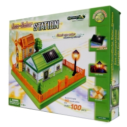 ECO-SOLAR DOM Z WIATRAKIEM ZASILANY ENERGIĄ SOLARNĄ - 1