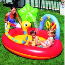 BASEN PNEUMAT. 193x150x89cm Z FONTANNĄ 'PLAY CENTER' - 1