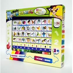 TABLET EDUKACYJNY 'MAŁY ZWIERZYNIEC'OBRAZKOWY JĘZ POLSKI - 1