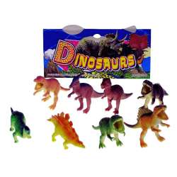 Dinozaury 8szt. zestaw w folii, 6-8cm (HHS068) - 1