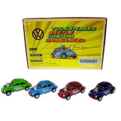 Kinsmart VW Beetle Custom Dragracer skala 1:32 pull-back - 1