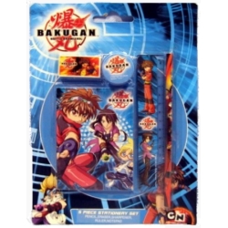 ZESTAW SZKOLNY BAKUGAN 5 elementów na blistrze - 3