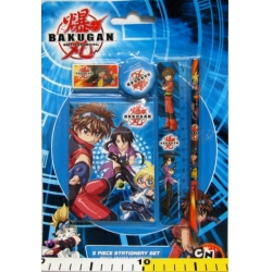 ZESTAW SZKOLNY BAKUGAN 5 elementów na blistrze - 2