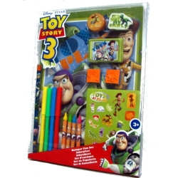 ZESTAW SZKOLNY 'TOY STORY' BLOK RYSUNKOWY +15 ELEMENTÓW - 1