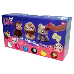 LITTLEST PET SHOP 3 GIPSOWE ZWIERZAKI DO MALOWANIA 6 FAR - 1