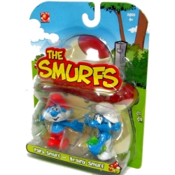 SMURFS ZESTAW PODWÓJNY -FIGURKA+ na blistrze - 7