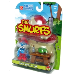 SMURFS ZESTAW PODWÓJNY -FIGURKA+ na blistrze - 12