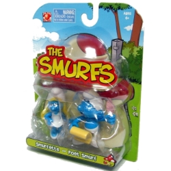 SMURFS ZESTAW PODWÓJNY -FIGURKA+ na blistrze - 14
