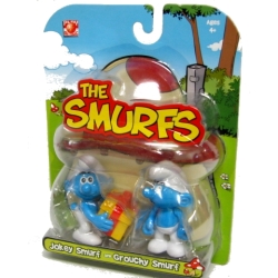 SMURFS ZESTAW PODWÓJNY -FIGURKA+ na blistrze - 4