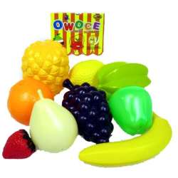 Owoce plastikowe 9 szt. (H11551) - 1