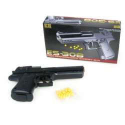 Pistolet ES-308 z magazynkiem w pudełku 18cm (HES25) - 1