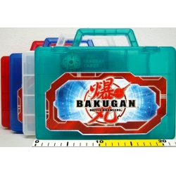 SKRZYNKA NA BAKUGANY I KARTY -24 PRZEGRÓDKI, Z JEDNYM BAKUGANEM - 2