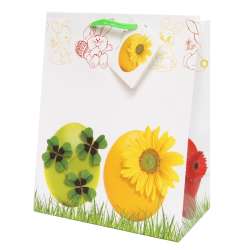 Torba papierowa 1 szt. wzory świąteczne lub całoroczne 22x17cm - 14