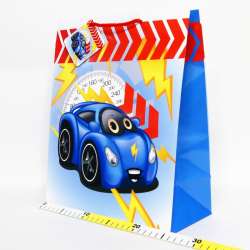 Torba papierowa 1 szt. wzory świąteczne lub całoroczne 32x26cm - 16