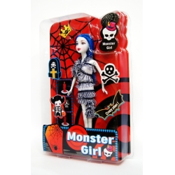 LALKA MONSTER GIRL 30cm -CZERWONE OPAKOWANIE - 3