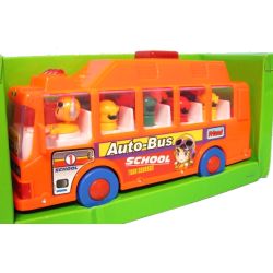 AUTOBUS KOLOROWY Z PASAŻERAMI Z MUZYKĄ w pudełku - 4