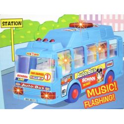 AUTOBUS KOLOROWY Z PASAŻERAMI Z MUZYKĄ w pudełku - 5