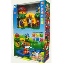 PLAY KOLEJKA MALUCHA Z DŹWIĘKAMI, NUMERAMI, OBRAZKAMI - 1