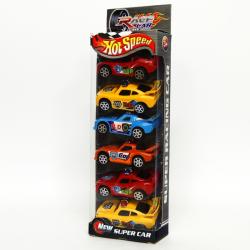 MINI AUTKA PLASTIKOWE zestaw 6 sztuk - 3