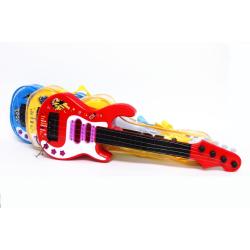Gitara z 4 metalowymi strunami mała 41cm w foliowym pokr - 1