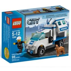 LEGO CITY 7285 PATROL POLICJI Z PSEM - 1