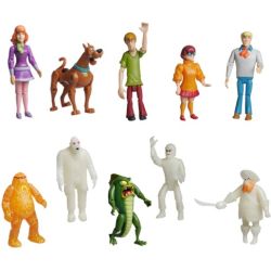 FIGURKI 'SCOOBY-DOO' 10 FIGUREK WIELKI ZESTAW w pudełku - 2