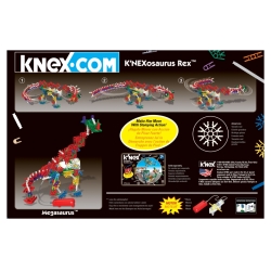 K'NEX MULTI MODEL K'NEXOSAURUS REX 255el. NA BATER +7lat (11324) - 3