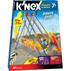 K'NEX WESOŁE MIASTECZKO STATEK PIRACKI 201el. 28cm +7lat (11723) - 1
