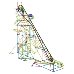 K'NEX KOLEJKA SUPER CYCLONE NA BATERIE 82cm 675el. +7 l - 4