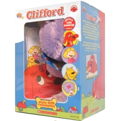 BAJKA DVD CLIFFORD -'SŁUSZNA DECYZJA' W KOMPLECIE Z PLUSZAKIEM CLEO - 1