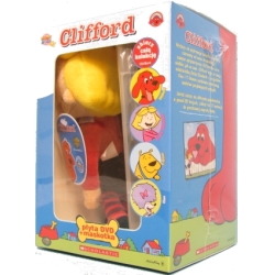  BAJKA DVD CLIFFORD-'PSI PARK' W KOMPLECIE Z PLUSZAKIEM EMILY ELIZABETH - 1