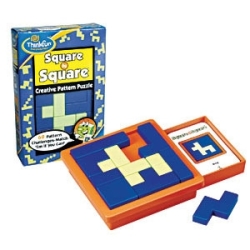 GRA ThinkFun SQUARE BY SQUARE -60 KART CORAZ TRUDNIEJSZY - 1