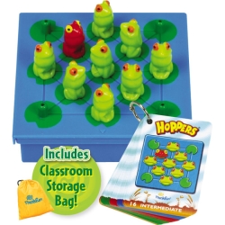 Hoppers (Skaczące żabki) - Gra ThinkFun (6701) - 2