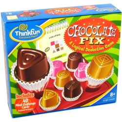GRA CHOCOLATE FIX -SMAKOWITA GRA LOGICZNA -40 POZIOMÓW (GXP-508765) - 1