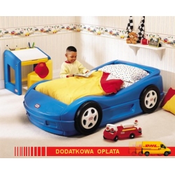 LITTLE TIKES ŁÓŻKO SAMOCHÓD WYŚCIGOWY - 1