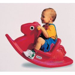 LITTLE TIKES KOŃ NA BIEGUNACH CZERWONY LT-1670 (167000072) - 1