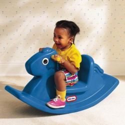 LITTLE TIKES KOŃ NA BIEGUNACH NIEBIESKI LT-1672 (167200072) - 1