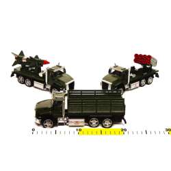 Ciężarówka wojskowa 20cm, metal.kabina wywr/ wyrzutnie - 2