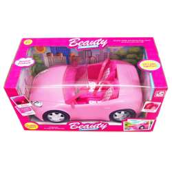 Samochód dla lalki różowy 'Beauty' w pudełku 40x20x20cm - 1