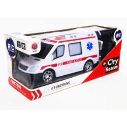 Ambulans na radio 4 funkcje +światło 28x12x11cm 788S - 1