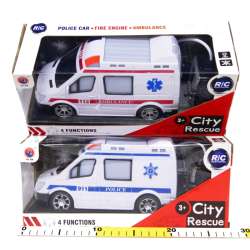 Ambulans na radio 4 funkcje +światło 28x12x11cm 788S - 3