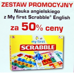 'MATTEL' PAKIET SCRABBLE + MY FIRST SCRABBLE ENGLISH - 2