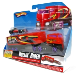 HOT WHEELS C0628 TRANSPORTER -CIĘŻARÓWKA Z POJAZDEM (GXP-498549) - 8