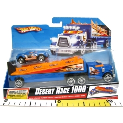 HOT WHEELS C0628 TRANSPORTER -CIĘŻARÓWKA Z POJAZDEM (GXP-498549) - 2
