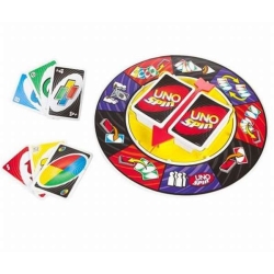 MATTEL M3908 - Gra Uno Spin - 1