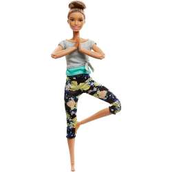 Mattel Lalka Barbie Made to move - brunetka (GXP-647342) - 2