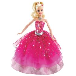 BARBIE T2562 MODNA PARYŻANKA PRZEBIERANA ŚWIECĄCA +DŹWIĘK - 2