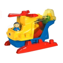 MEGA BLOKS HELIKOPTER Z KLOCKAMI MB-437 - 1